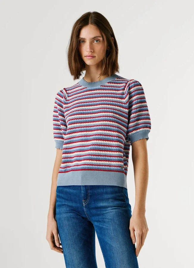 Striped Knit Jumper Striped Knit Jumper