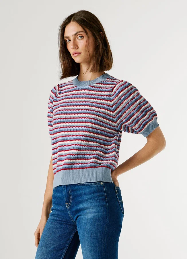 Striped Knit Jumper Striped Knit Jumper