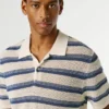 Striped Knit Polo Striped Knit Polo