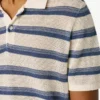 Striped Knit Polo Striped Knit Polo