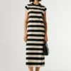 Striped Midi Dress