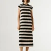 Striped Midi Dress