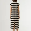 Striped Midi Dress