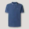 Striped Pique Polo Shirt