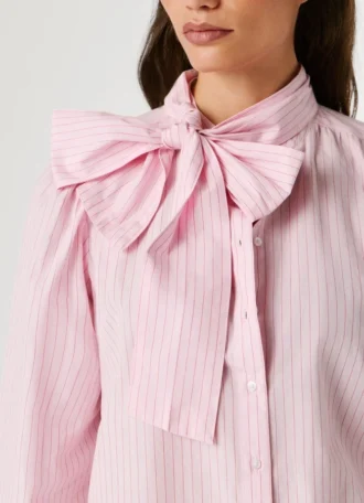 Striped Poplin Blouse