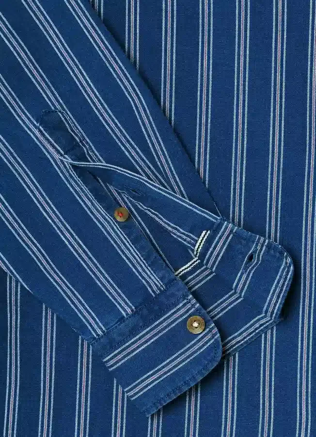 Striped Poplin Shirt Striped Poplin Shirt