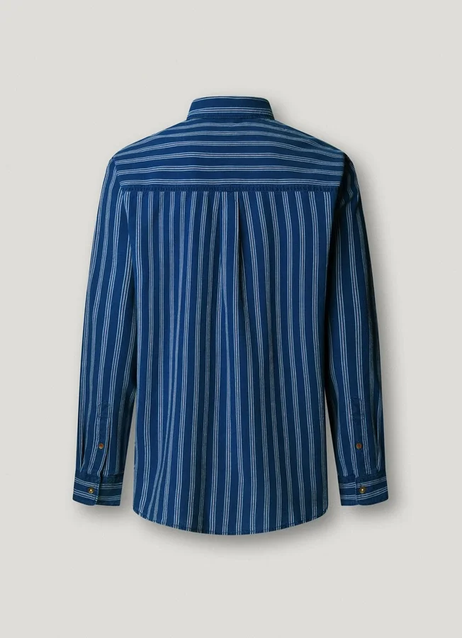 Striped Poplin Shirt Striped Poplin Shirt