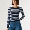 Striped Ribbed Jumper Striped Ribbed Jumper
