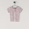 Striped Ribbed T-Shirt Striped Ribbed T-Shirt