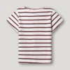 Striped Ribbed T-Shirt Striped Ribbed T-Shirt