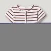 Striped Ribbed T-Shirt Striped Ribbed T-Shirt