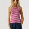 Striped Ribbed Top