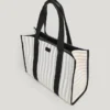 Striped Shopper Bag