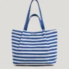 Striped Tote Bag