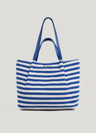 Striped Tote Bag