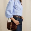 Suede Bag with Flap