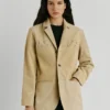 Suede Blazer