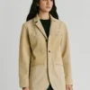 Suede Blazer