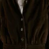 Suede Bomber Jacket