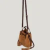 Suede Bucket Bag
