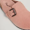 Suede Clogs