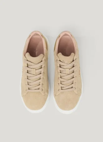Suede Cupsole Sneakers