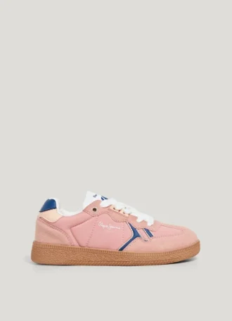 Suede Effect Cupsole Sneakers