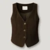 Suede Waistcoat