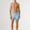 Swim Shorts with Circular Logo Swim Shorts with Circular Logo