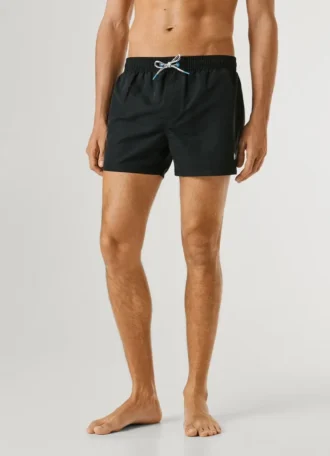 Swim Shorts with Circular Logo