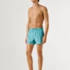 Swim Shorts with Circular Logo