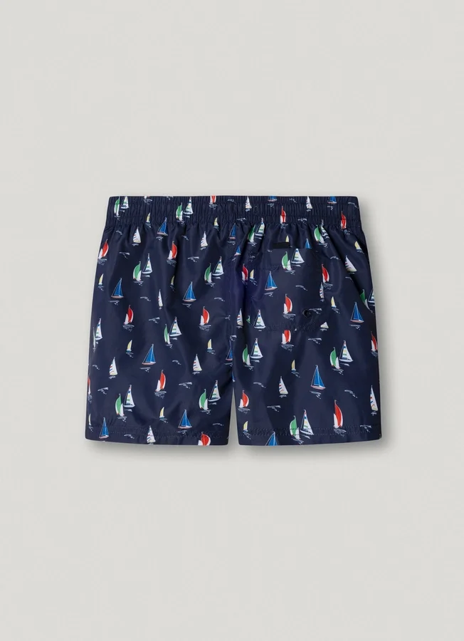 Swim Shorts with Sailboats Swim Shorts with Sailboats