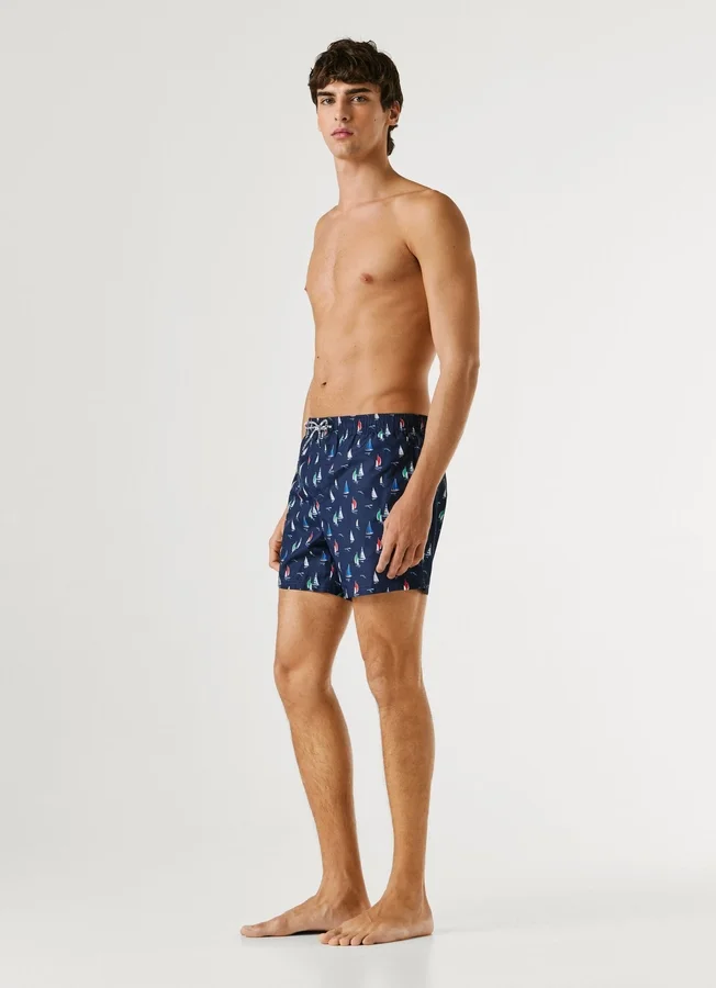 Swim Shorts with Sailboats Swim Shorts with Sailboats