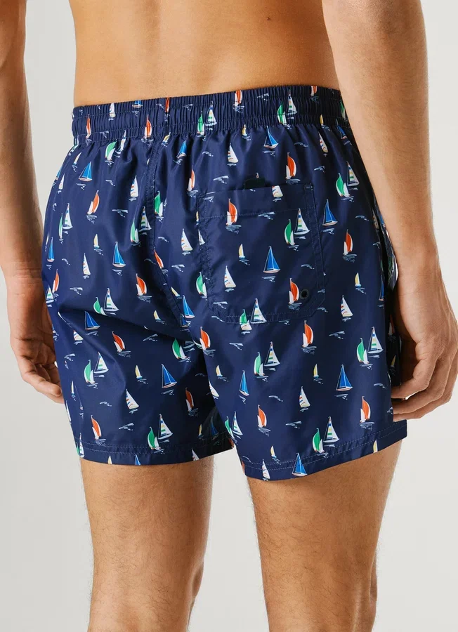 Swim Shorts with Sailboats Swim Shorts with Sailboats