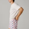 Swim Shorts with Shark Print