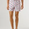 Swim Shorts with Shark Print