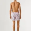 Swim Shorts with Shark Print