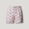 Swim Shorts with Shark Print