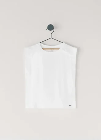 T-Shirt with Fringe Detail