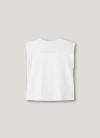 T-Shirt with Fringe Detail