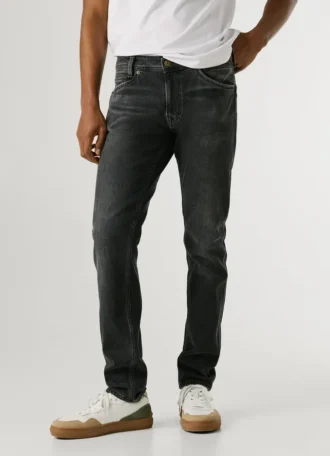 Taper Fit Mid-Rise Jeans – Spike
