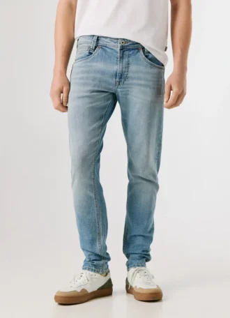 Taper Fit Mid-Rise Jeans – Spike