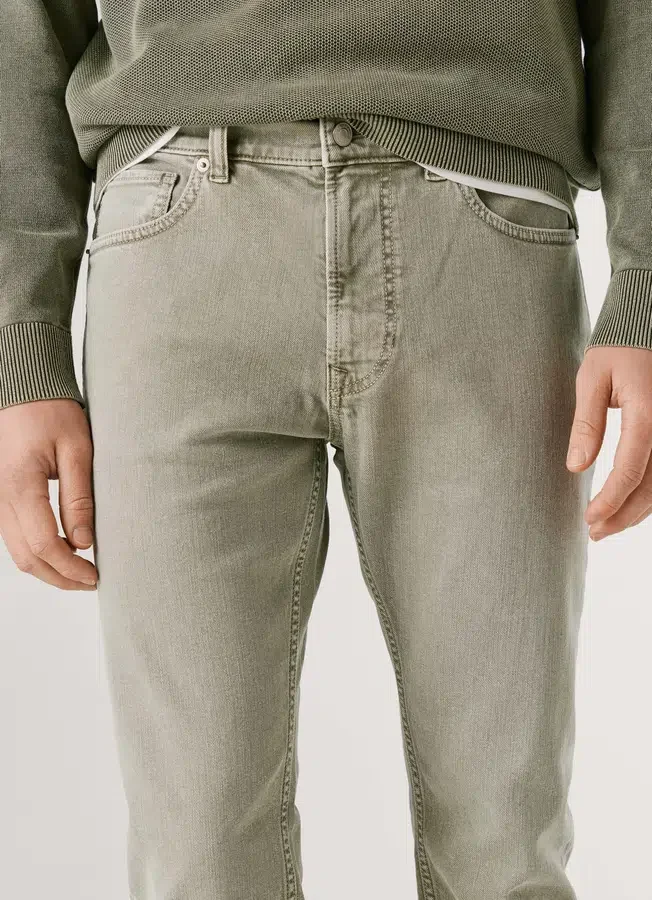 Taper Fit Mid-Rise Jeans – Stanley Taper Fit Mid-Rise Jeans – Stanley