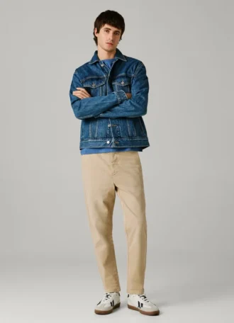 Tapered Fit Chino Trousers