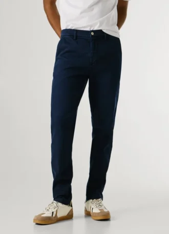 Tapered Fit Chino Trousers