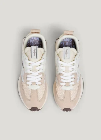 Trainers with Knit Fabric – Lucky