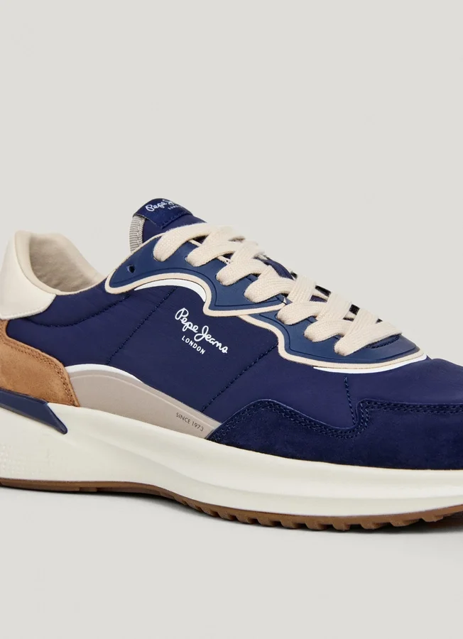 Trainers with Suede Details Trainers with Suede Details