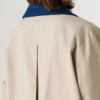 Trench Coat with Shirt Collar