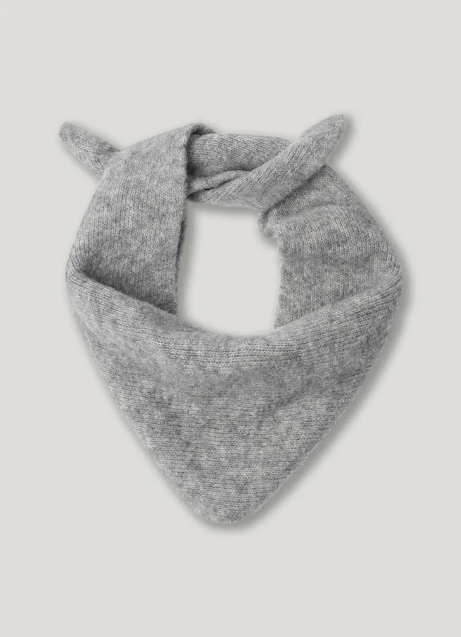 Triangular Knit Scarf Triangular Knit Scarf