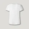 V-Neck Embroidered Logo T-Shirt